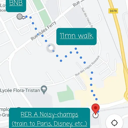 65m² Paris - Disneyland - Rer A Noisy-le-Grand